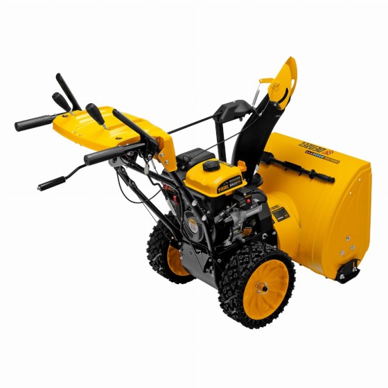 Бензиновая снегоуборочная машина SBM 610S PRO, 212 cc, электростартер, фара, обогрев Denzel 97654 Бензиновая снегоуборочная машина SBM 610S PRO, 212 cc, электростартер, фара, обогрев Denzel 97654