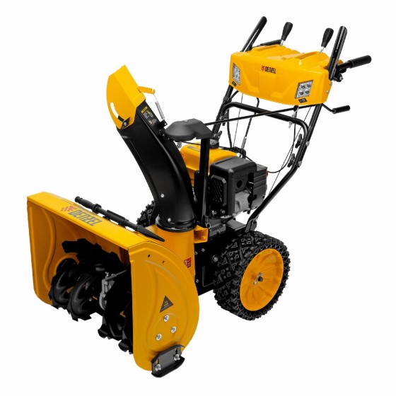 Бензиновая снегоуборочная машина SBM 610S PRO, 212 cc, электростартер, фара, обогрев Denzel 97654 Бензиновая снегоуборочная машина SBM 610S PRO, 212 cc, электростартер, фара, обогрев Denzel 97654