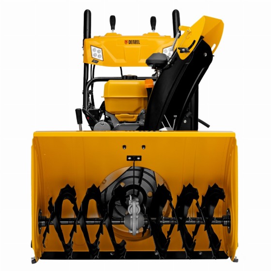 Бензиновая снегоуборочная машина SBL 711DT PRO, 420cc, гусеницы, эл.старт, блок. дифф. Denzel 97656 Бензиновая снегоуборочная машина SBL 711DT PRO, 420cc, гусеницы, эл.старт, блок. дифф. Denzel 97656