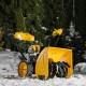 Бензиновая снегоуборочная машина SBM 610S PRO, 212 cc, электростартер, фара, обогрев Denzel 97654 Бензиновая снегоуборочная машина SBM 610S PRO, 212 cc, электростартер, фара, обогрев Denzel 97654