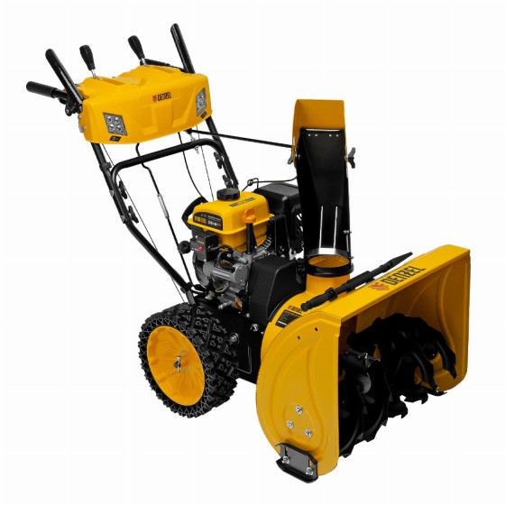 Бензиновая снегоуборочная машина SBM 610S PRO, 212 cc, электростартер, фара, обогрев Denzel 97654 Бензиновая снегоуборочная машина SBM 610S PRO, 212 cc, электростартер, фара, обогрев Denzel 97654