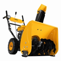 Бензиновая снегоуборочная машина SBM 610, 212 cc, ручной старт, фара Denzel 97653 Бензиновая снегоуборочная машина SBM 610, 212 cc, ручной старт, фара Denzel 97653
