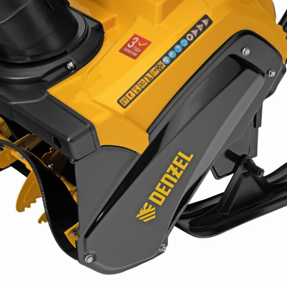 Бензиновая снегоуборочная машина SB 460 Sled, 99cc, лыжи ручной старт Denzel 97648