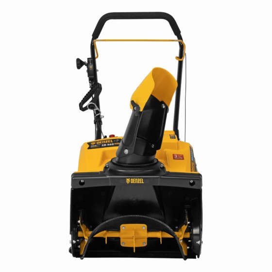 Бензиновая снегоуборочная машина SB 460 Sled, 99cc, лыжи ручной старт Denzel 97648