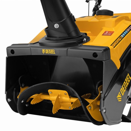 Бензиновая снегоуборочная машина SB 460 Sled, 99cc, лыжи ручной старт Denzel 97648