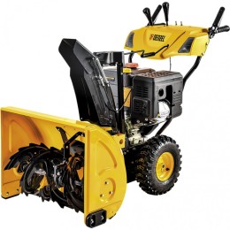 Бензиновая снегоуборочная машина SB 1100 E, 11 л.с, Loncin, с электростартером, фара, обогрев Denzel 97604 Бензиновая снегоуборочная машина SB 1100 E, 11 л.с, Loncin, с электростартером, фара, обогрев Denzel 97604
