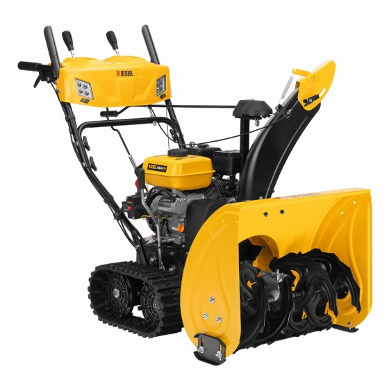 Бензиновая снегоуборочная машина SBM 610DT PRO, 212cc, гусеницы, эл.старт, блок. дифф. Denzel 97657 Бензиновая снегоуборочная машина SBM 610DT PRO, 212cc, гусеницы, эл.старт, блок. дифф. Denzel 97657