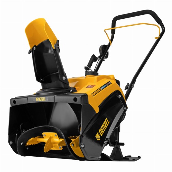 Бензиновая снегоуборочная машина SB 460 Sled, 99cc, лыжи ручной старт Denzel 97648