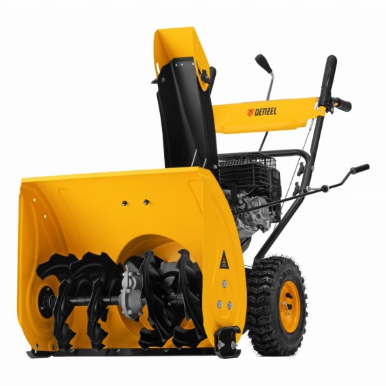 Бензиновая снегоуборочная машина SBM 610, 212 cc, ручной старт, фара Denzel 97653 Бензиновая снегоуборочная машина SBM 610, 212 cc, ручной старт, фара Denzel 97653
