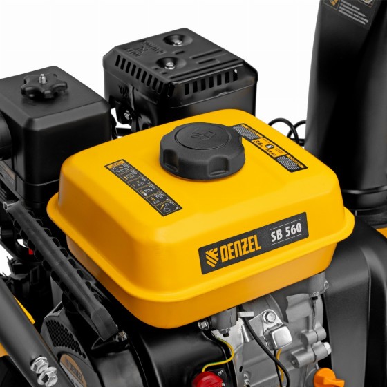 Бензиновая снегоуборочная машина SB 560, 212 cc, ручной старт Denzel 97651 Бензиновая снегоуборочная машина SB 560, 212 cc, ручной старт Denzel 97651