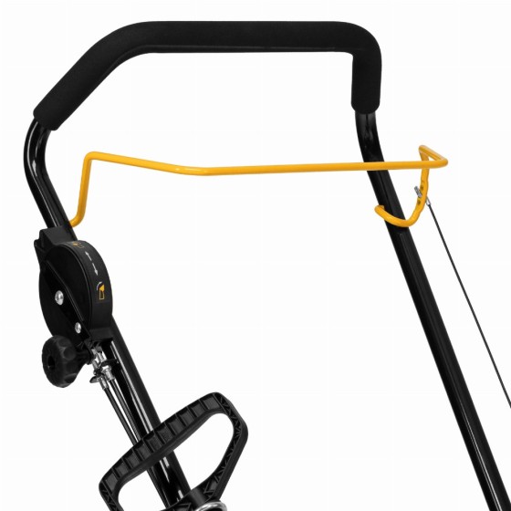 Бензиновая снегоуборочная машина SB 460 Sled, 99cc, лыжи ручной старт Denzel 97648