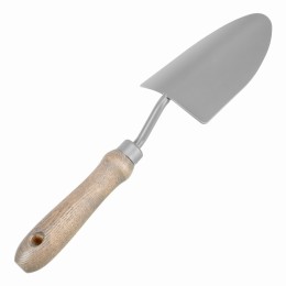 Совок посадочный широкий, 85х330 мм, стальной, рукоятка из ясеня, LUXE Palisad 62631