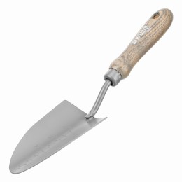 Совок посадочный широкий, 85х330 мм, стальной, рукоятка из ясеня, LUXE Palisad 62631