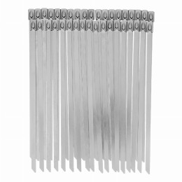 Хомуты, 150 х 4.6 мм, нержавеющая сталь, 50 шт Сибртех 45593 Хомуты, 150 х 4.6 мм, нержавеющая сталь, 50 шт Сибртех 45593