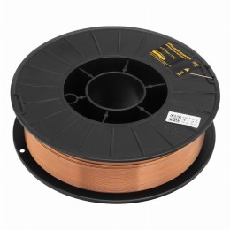 Омедненная проволока ER70S-6, диам. 0,8 мм, 5 кг, диам. катушки D200 Denzel 97541 Омедненная проволока ER70S-6, диам. 0,8 мм, 5 кг, диам. катушки D200 Denzel 97541