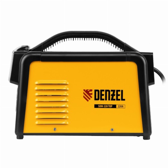 Аппарат инвертор. дуговой сварки SDM-220 Top, 220 А, ПВ 60% кейс Denzel 94358 Аппарат инвертор. дуговой сварки SDM-220 Top, 220 А, ПВ 60% кейс Denzel 94358