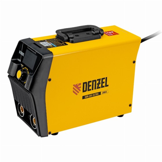Аппарат инвертор. дуговой сварки SDR-205 Ultra, 200 А, ПВ 60% Denzel 94360 Аппарат инвертор. дуговой сварки SDR-205 Ultra, 200 А, ПВ 60% Denzel 94360
