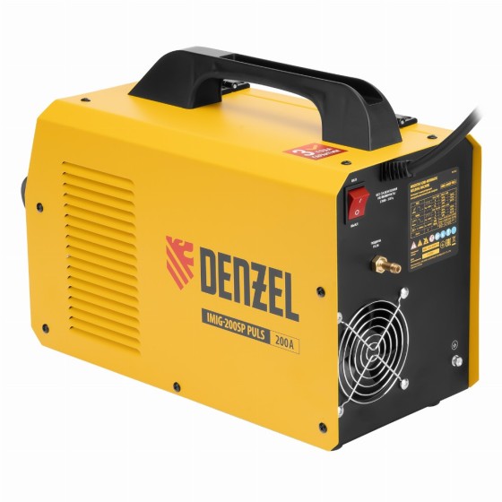 Аппарат инвертор. полуавтомат. cварки IMIG-200SP Pulse, 200 А, ПВ 60%, катушка 5 кг// Denzel 94362