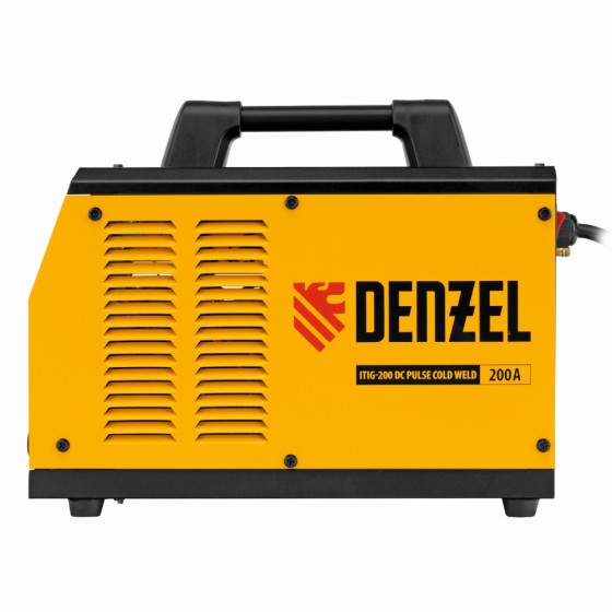 Аппарат инвертор. аргонодуговой сварки ITIG-200 DС Pulse Cold Weld, 200 А, ПВ 60% Denzel 94329
