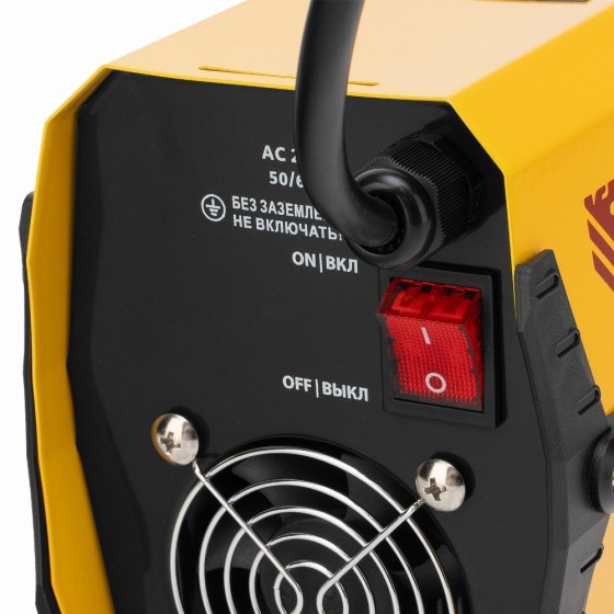 Аппарат инверторный дуговой сварки DS-200 Compact, 200 А, ПВ 70%, диаметр электрода 1.6-5 мм Denzel 94373 Аппарат инверторный дуговой сварки DS-200 Compact, 200 А, ПВ 70%, диаметр электрода 1.6-5 мм Denzel 94373