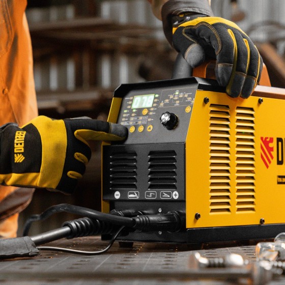 Аппарат инвертор. аргонодуговой сварки ITIG-200 DС Pulse Cold Weld, 200 А, ПВ 60% Denzel 94329