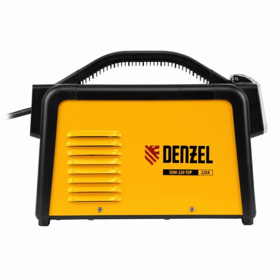 Аппарат инвертор. дуговой сварки SDM-220 Top, 220 А, ПВ 60% Denzel 94357 Аппарат инвертор. дуговой сварки SDM-220 Top, 220 А, ПВ 60% Denzel 94357