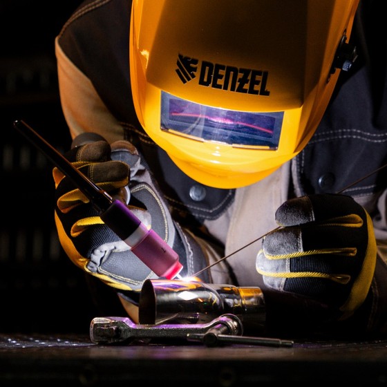 Аппарат инвертор. аргонодуговой сварки ITIG-200 DС Pulse Cold Weld, 200 А, ПВ 60% Denzel 94329