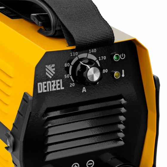 Аппарат инверторный дуговой сварки DS-230 Compact, 230 А, ПВ 70%, диаметр электрода 1.6-5 мм Denzel 94374