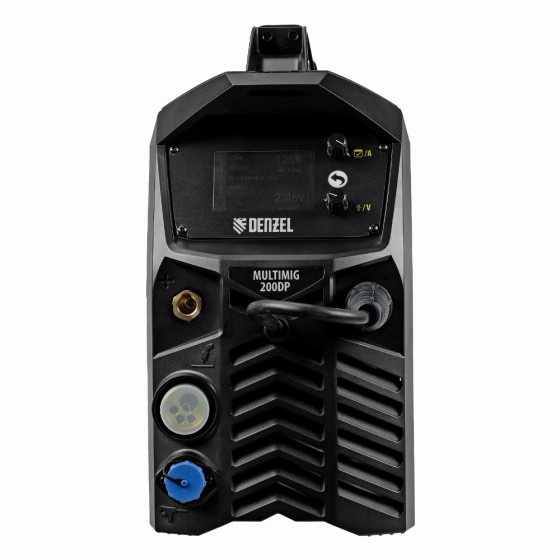 Аппарат инвертор. полуавтомат. сварки MultiMIG-200DP Synergy Double Pulse, 200 А, ПВ 80% Denzel 94313 Аппарат инвертор. полуавтомат. сварки MultiMIG-200DP Synergy Double Pulse, 200 А, ПВ 80% Denzel 94313