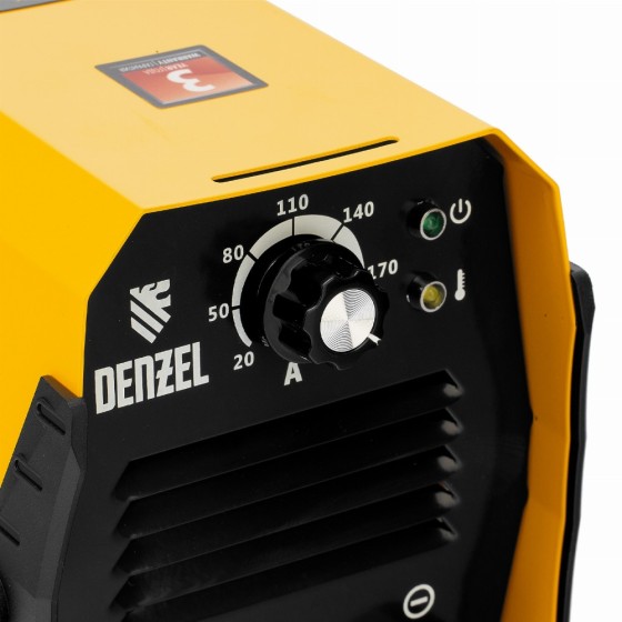 Аппарат инверторный дуговой сварки DS-200 Compact, 200 А, ПВ 70%, диаметр электрода 1.6-5 мм Denzel 94373 Аппарат инверторный дуговой сварки DS-200 Compact, 200 А, ПВ 70%, диаметр электрода 1.6-5 мм Denzel 94373