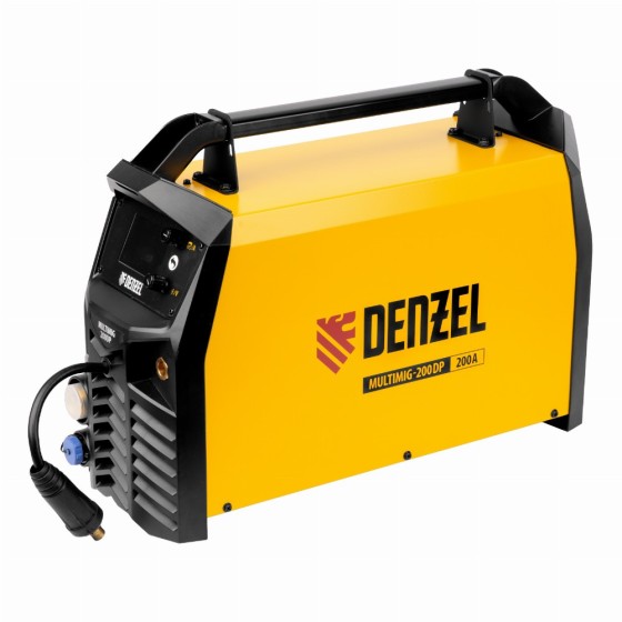 Аппарат инвертор. полуавтомат. сварки MultiMIG-200DP Synergy Double Pulse, 200 А, ПВ 80% Denzel 94313 Аппарат инвертор. полуавтомат. сварки MultiMIG-200DP Synergy Double Pulse, 200 А, ПВ 80% Denzel 94313