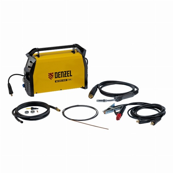 Аппарат инвертор. полуавтомат. сварки MultiMIG-200DP Synergy Double Pulse, 200 А, ПВ 80% Denzel 94313 Аппарат инвертор. полуавтомат. сварки MultiMIG-200DP Synergy Double Pulse, 200 А, ПВ 80% Denzel 94313