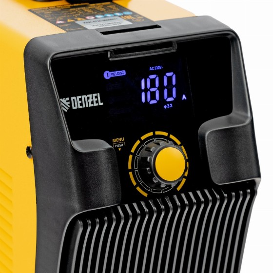Аппарат инвертор. дуговой сварки SDR-185 Ultra, 180 А, ПВ 60% Denzel 94359 Аппарат инвертор. дуговой сварки SDR-185 Ultra, 180 А, ПВ 60% Denzel 94359