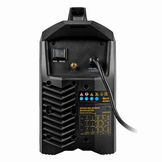 Аппарат инвертор. полуавтомат. сварки MultiMIG-200DP Synergy Double Pulse, 200 А, ПВ 80% Denzel 94313 Аппарат инвертор. полуавтомат. сварки MultiMIG-200DP Synergy Double Pulse, 200 А, ПВ 80% Denzel 94313