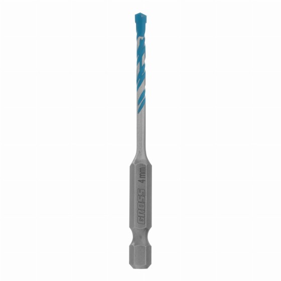 Сверло универсальное, Multipurpose PRO, 6-гр. хвостовик, 4мм Gross 706010 Сверло универсальное, Multipurpose PRO, 6-гр. хвостовик, 4мм Gross 706010