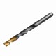 Сверло по металлу, 5 мм, HSS-Tin, Golden Tip, 10 шт. Denzel 717213 Сверло по металлу, 5 мм, HSS-Tin, Golden Tip, 10 шт. Denzel 717213