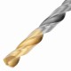 Набор сверл по металлу, 2-8мм, Р6М5К8-TiN, Golden Tip, 6 шт Denzel 723004