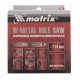 Коронка Bimetal, 114 мм Matrix 72495 Коронка Bimetal, 114 мм Matrix 72495