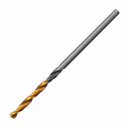 Сверло спиральное по металлу 2 x 49 мм, Р6М5, Golden Tip , 2шт. Denzel 718223 Сверло спиральное по металлу 2 x 49 мм, Р6М5, Golden Tip , 2шт. Denzel 718223