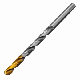 Сверло спиральное по металлу 11 х 195 мм, Р6М5, Golden Tip, удлиненное Denzel 718264