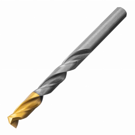 Набор сверл по металлу, 1-10 мм, Р6М5-TiN, Golden Tip, 10 шт Denzel 723001