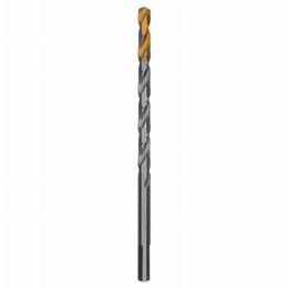 Сверло спиральное по металлу 7,5 х 156 мм, Р6М5, Golden Tip, удлиненное Denzel 718259
