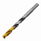Сверло спиральное по металлу 7,5 x 109мм, Р6М5, Golden Tip, многогранная заточка Denzel 718281 Сверло спиральное по металлу 7,5 x 109мм, Р6М5, Golden Tip, многогранная заточка Denzel 718281