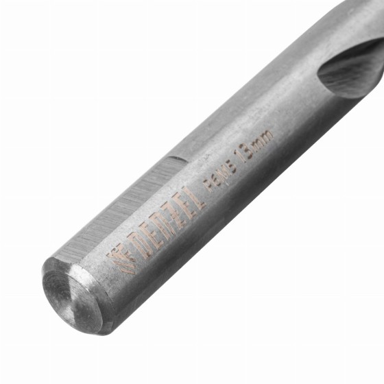 Набор сверл по металлу, 1-13 мм, Р6М5-TiN, Golden Tip, 25 шт Denzel 723009