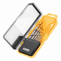 Набор сверл по металлу, 2-8мм, Р6М5-TiN, Golden Tip, 6 шт Denzel 723000