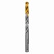 Сверло спиральное по металлу 9 x 125 мм, Р6М5, Golden Tip  Denzel 718241