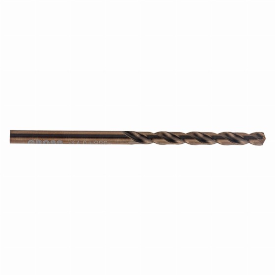 Сверло спиральное по металлу, 4 мм, HSS-Co Gross 72312