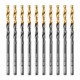 Сверло по металлу, 3,8 мм, HSS-Tin, Golden Tip, 10 шт. Denzel 717208 Сверло по металлу, 3,8 мм, HSS-Tin, Golden Tip, 10 шт. Denzel 717208