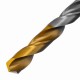 Сверло спиральное по металлу 9 x 125 мм, Р6М5, Golden Tip  Denzel 718241