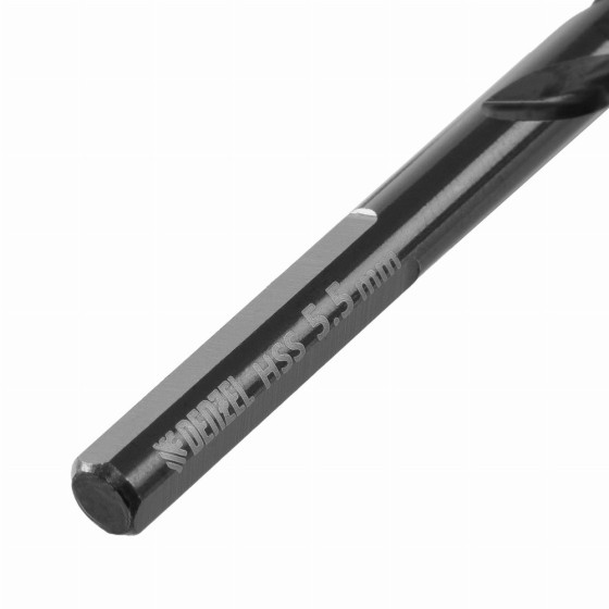 Сверло по металлу, 5,5 мм, HSS-Tin, Golden Tip, 10 шт. Denzel 717214 Сверло по металлу, 5,5 мм, HSS-Tin, Golden Tip, 10 шт. Denzel 717214